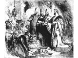 Hezekiah exhibiting his treasures to the Babylonians